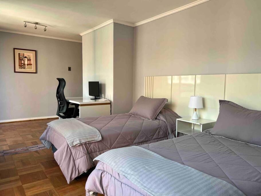 Apartamento En Centro Historico Santiago, Dos Dormitorios Exteriér fotografie